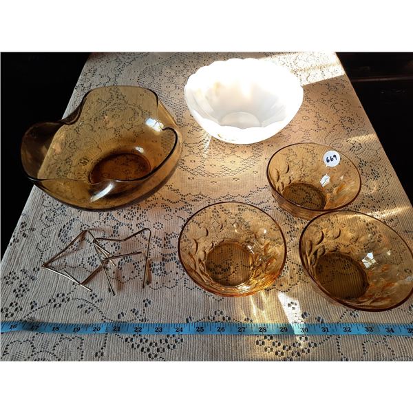 Amber Bowls