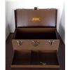 Image 2 : Brown Tool Chestbox with Removable Tray: summer