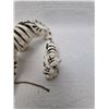 Image 2 : Vintage Lefton Gold Trim Ceramic Set of White Tigers