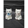 Image 1 : Vintage White Persian Cat Salt and Pepper Shakers