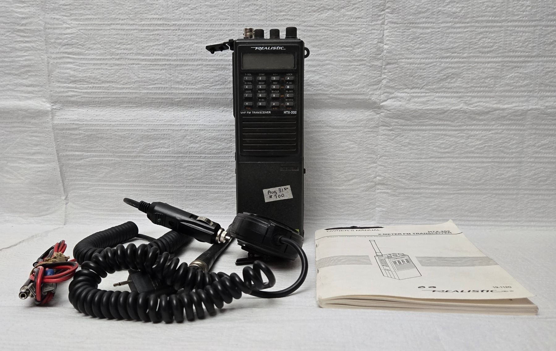 Realistic HTX-202 2-Meter FM Transceiver - Schmalz Auctions