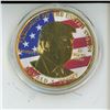 Image 1 : United States of America Donald J. Trump Coloured Coin