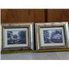 Image 1 : Two Framed Cottage Prints approx. 12" x 14"
