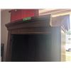 Image 3 : 24" wide x 15" Deep x 68" Curio Cabinet two Glass Shelfs included (front right corner of crown moldi
