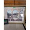 Image 1 : 32" x 25" Tuscan Picture with 10" x 8" Black Framed Mirror
