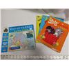 Image 1 : Map of Canada jig saw puzzle & 3 coloring books