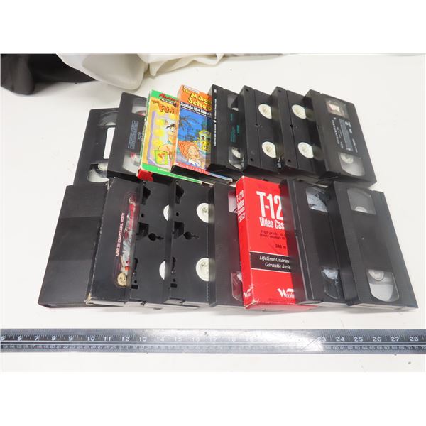 Box of VHS Tapes