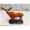 Image 2 : Vintage ceramic moose figurine, w/ brown and orange drip glaze