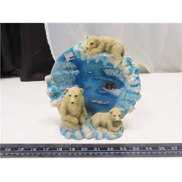 Polar bear ornament