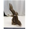 Image 1 : 17"H Tall bird statue - repair on wing
