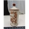 Image 1 : Vintage Candy Treats Container w/ Lid; Made in Japan