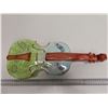 Image 1 : Ceramic Violin Wall Pocket; made in Italy 17" Fiddle