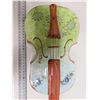 Image 2 : Ceramic Violin Wall Pocket; made in Italy 17" Fiddle
