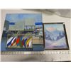 Image 1 : 2 Pictures (1 on canvas)