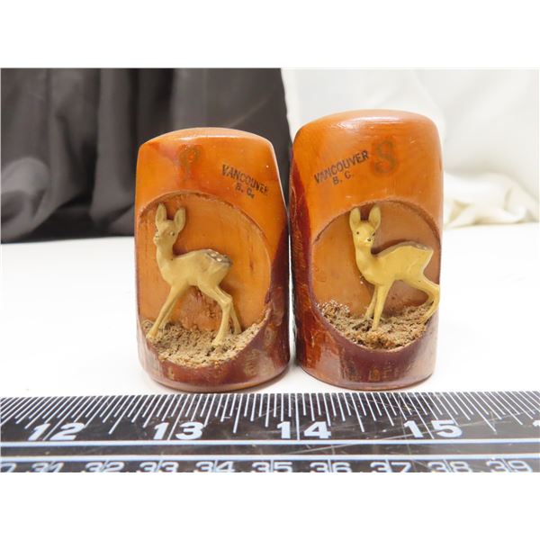 Deer Salt & Pepper Shakers