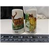 Image 1 : Timber Wolf and Deer Salt & Pepper Shakers
