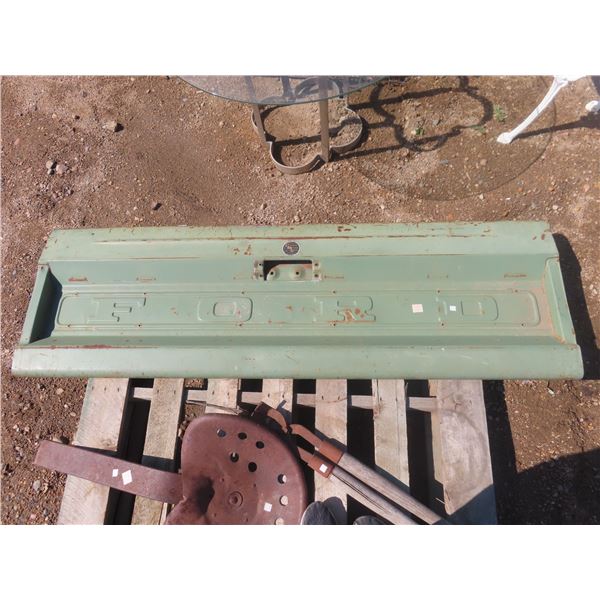 Green Vintage Ford Tailgate