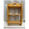 Image 1 : 3 Tier Wood Hanging Shelf