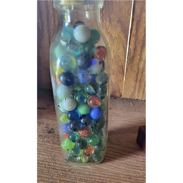 Jar of marbles