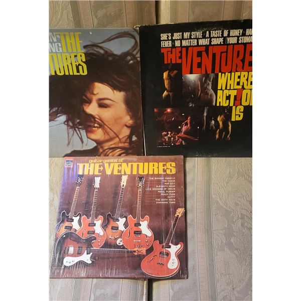 3 Vintage LP vinyl records