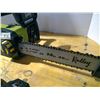 Image 2 : RadLy 40V Max ChainSaw 14"bar 2 battries, owner manual, Charger Battery have cheek light