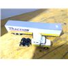 Image 3 : Die Cast Traction Truck+ Trailer, International Truck, Front Wheels Turn