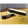 Image 4 : Die Cast Traction Truck+ Trailer, International Truck, Front Wheels Turn