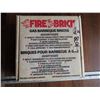 Image 1 : Fire brick gas barbeque & 15 bricks