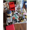 Image 2 : Sewing box with supplies