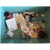 Image 3 : Sewing box with supplies