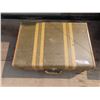 Image 1 : Vintage striped suitcase-26"x8"X17"