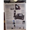 Image 2 : Panasonic link 2 cell, bluetooth connection digital corded/cordless with answering machine -new