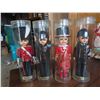 Image 1 : Lot of 4 (2 london policeman and 2 scots girl officer)-new