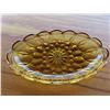 Image 3 : Vintage amber glass butter dish anchor hocking covered dish