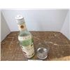 Image 2 : Collector's Item, Very Old, Rum BACARDI bottle with matching glass serial # 021034