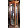 Image 1 : Buhler light up corner glass display cabinet- 75" tall-new