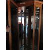 Image 2 : Buhler light up corner glass display cabinet- 75" tall-new