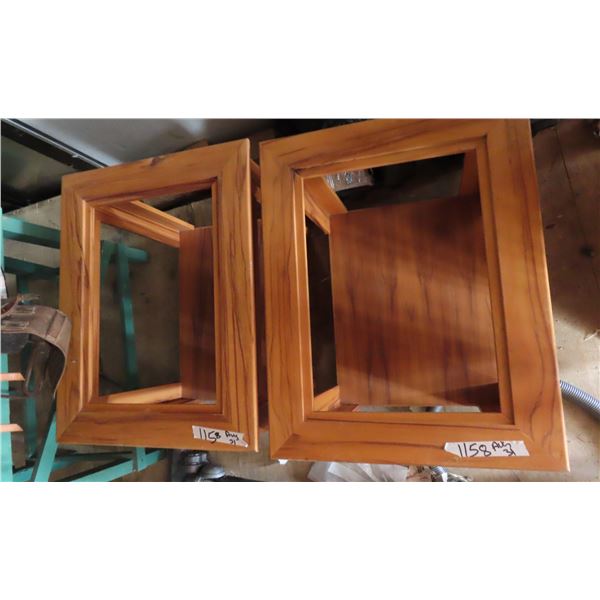 Pair of wooden side table without top glass- new- 26"x20"x21"
