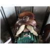Image 4 : Antique beautiful brown colored saddle- 24"wide