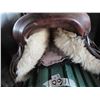 Image 6 : Antique beautiful brown colored saddle- 24"wide