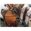 Image 4 : Antique beautiful brown colored saddle- 21"wide