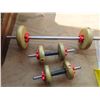 Image 1 : York (2x1.1kg and 2.3 kg ) dumbell weights