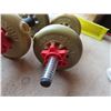 Image 2 : York (2x1.1kg and 2.3 kg ) dumbell weights
