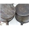 Image 3 : Lot of 3 taiwan cast iron (30T sauce pan 10 inch skillen and 10T sacue pan)
