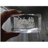 Image 2 : Trendy crystal paper weight- "Last supper"