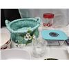 Image 3 : Bundle of household items - Bowls, containers, basket, etc.