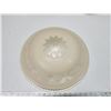 Image 2 : Large glass lamp/light fixture shade - 16.5"across x 4"H
