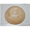 Image 2 : Large champagne lamp/light fixture shade - 16" across x 3.5"H