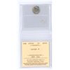 Image 2 : 1902H ICCS graded, Canadian silver 5 cent coin - EF40