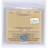 Image 1 : 1906 ICCS graded, Canadian silver 5 cent coin - EF40